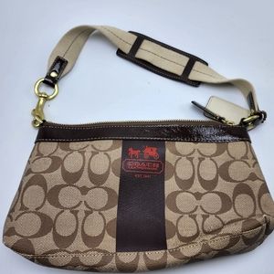 Coach Signature Canvas Shoulder Bag